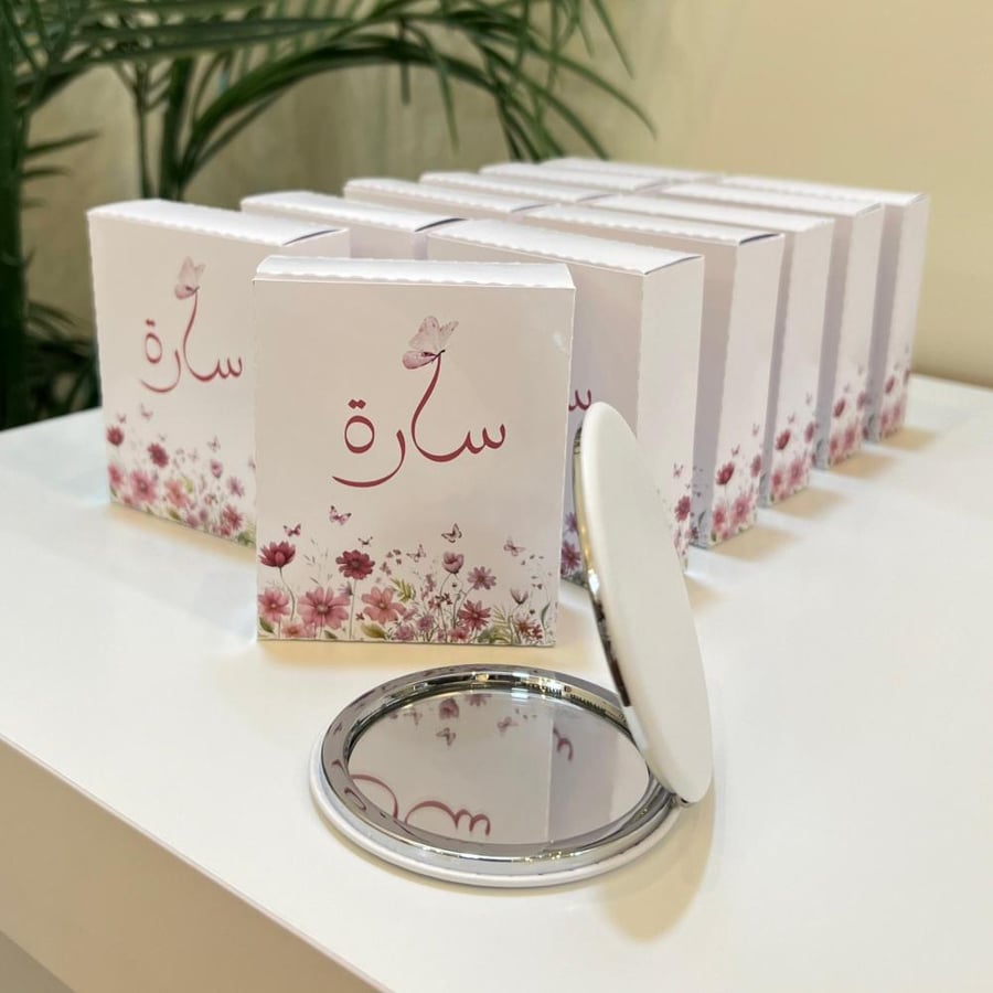 مرايا جلد دائرية(6حبات)