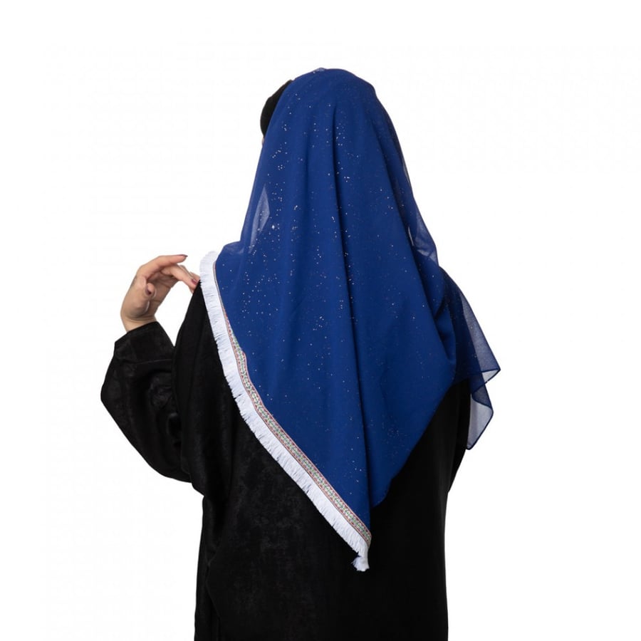 طرحه زرقاء تناسب جميع الأذواق والمناسبات