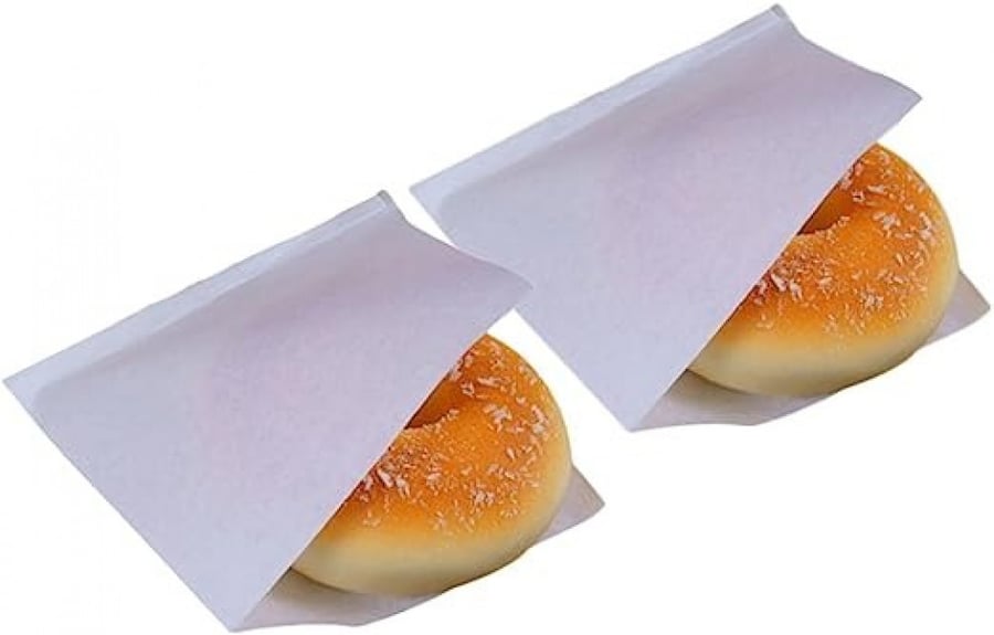 White burger paper two holes