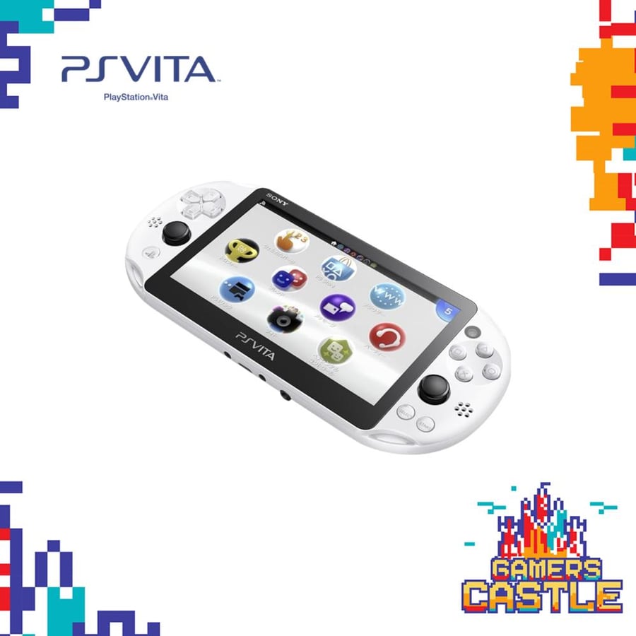 بي اس فيتا ابيض/اسود موديل 2000 مستعمل - ابيض Ps Vita