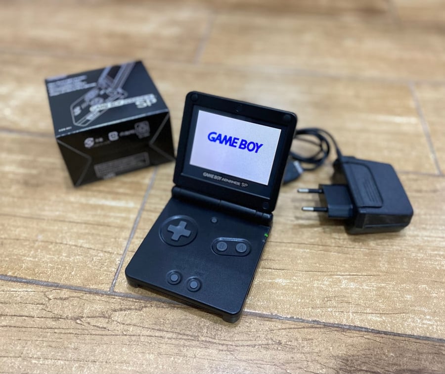قيم بوي بالكرتون (اسود) (Game Boy SP)