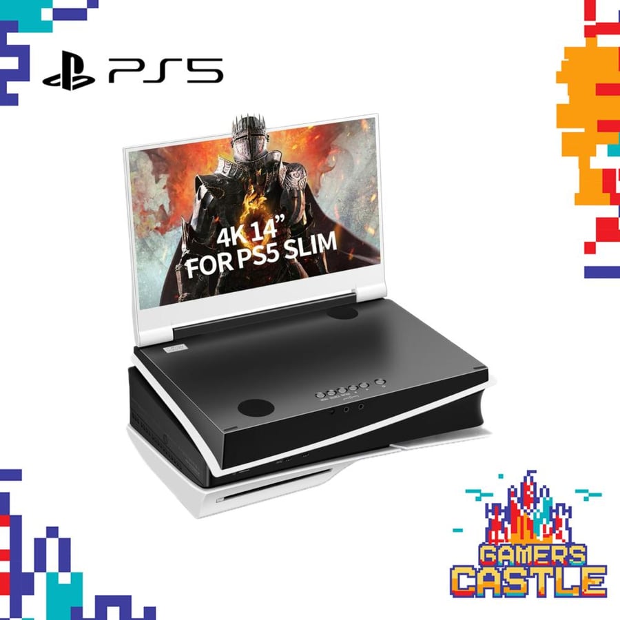 شاشة 14 انش G-Story  للبلايستيشن 5 سليم /PS5 G-Stroy 14” Gaming Monitor