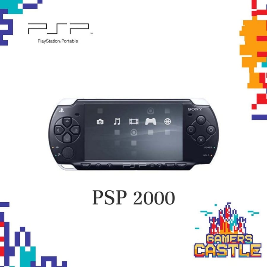 Psp مستعمل (اسود)