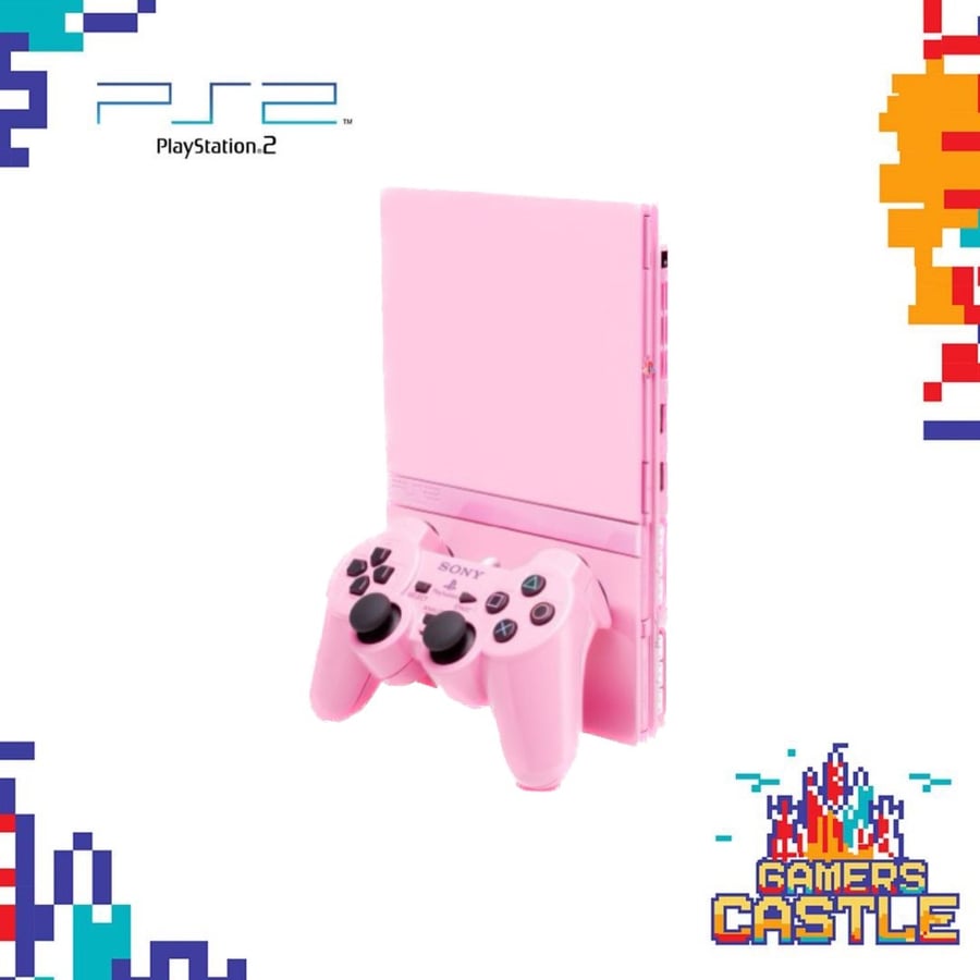 جهاز بلايستيشن 2 سليم الاصلي بدون كرتون (PlayStation 2)