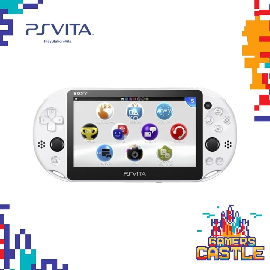 بي اس فيتا ابيض/اسود موديل 2000 مستعمل - ابيض Ps Vita