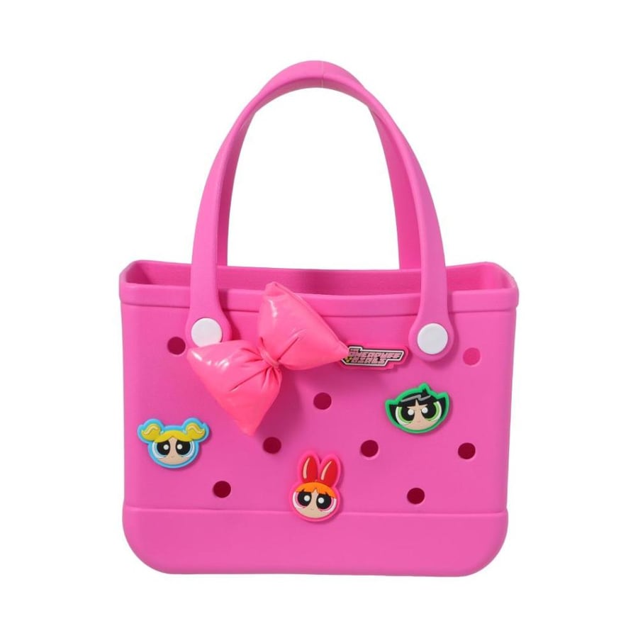 Handbag with openings from Powerpuff Girls collection - pink 27.9cm*12.2cm*21.4cm