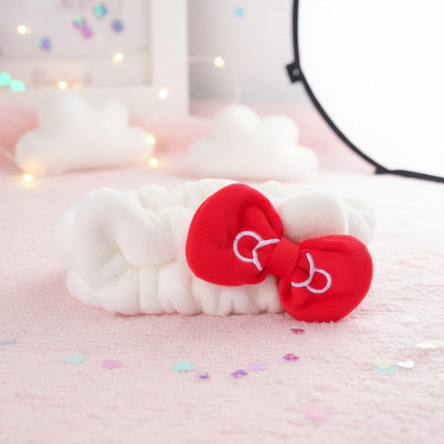 Velvet hair tie from Sanrio collection - Hello Kitty