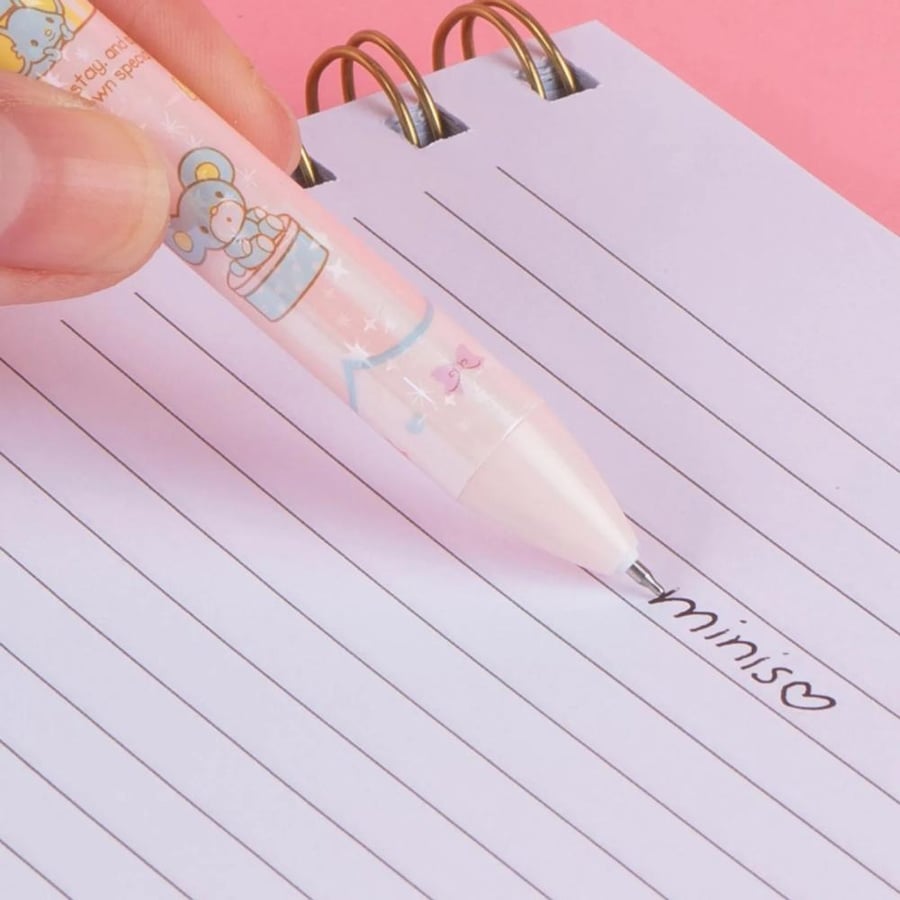 My Melody pen set, 5 pens, 0.5 mm size, black