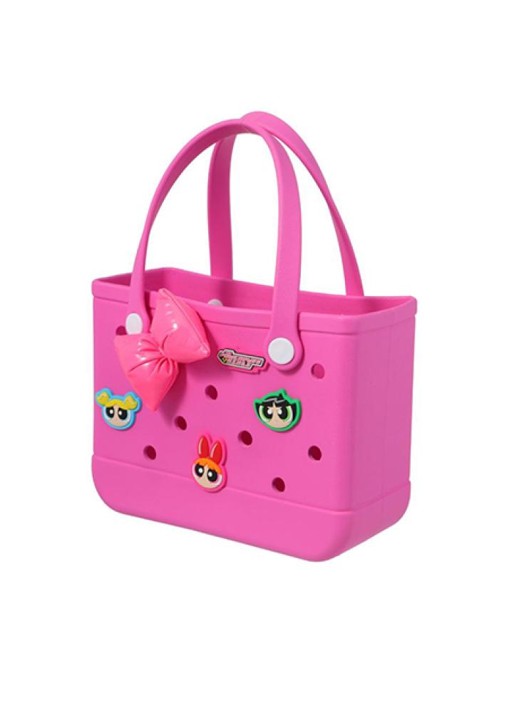 Handbag with openings from Powerpuff Girls collection - pink 27.9cm*12.2cm*21.4cm