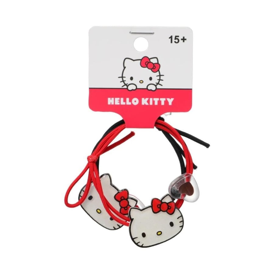 Hair tie from Sanrio series - Hello Kitty - two pieces