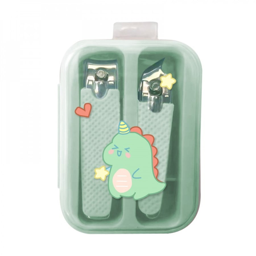 Small dinosaur nail care set