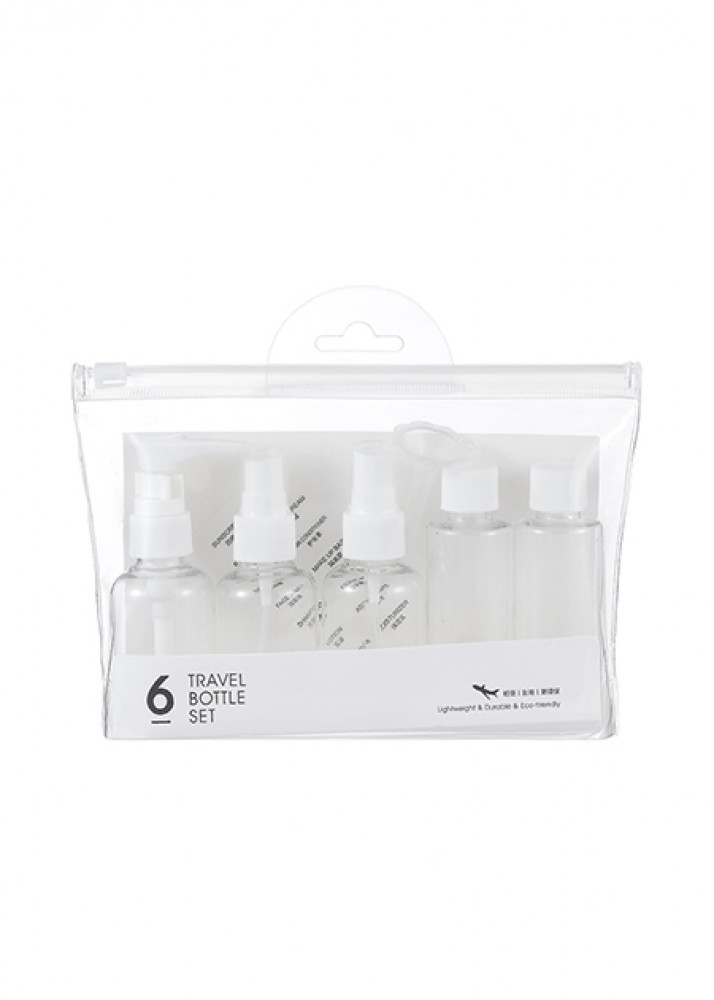 Travel containers set - 6 pieces