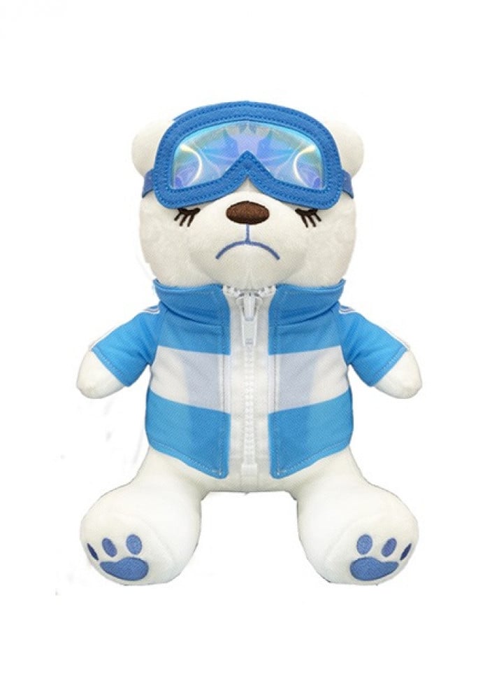 Jeremy the bear doll in sportswear - 23cm