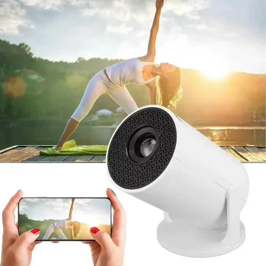 جهاز عرض بروجيكتور 4K ذكي للمنزل والسفر
