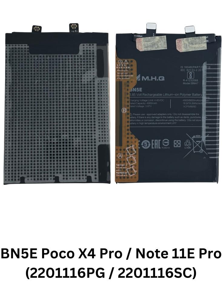 BN5E Poco X4 Pro / Note 11E Pro (2201116PG / 2201116SC) BATTERY