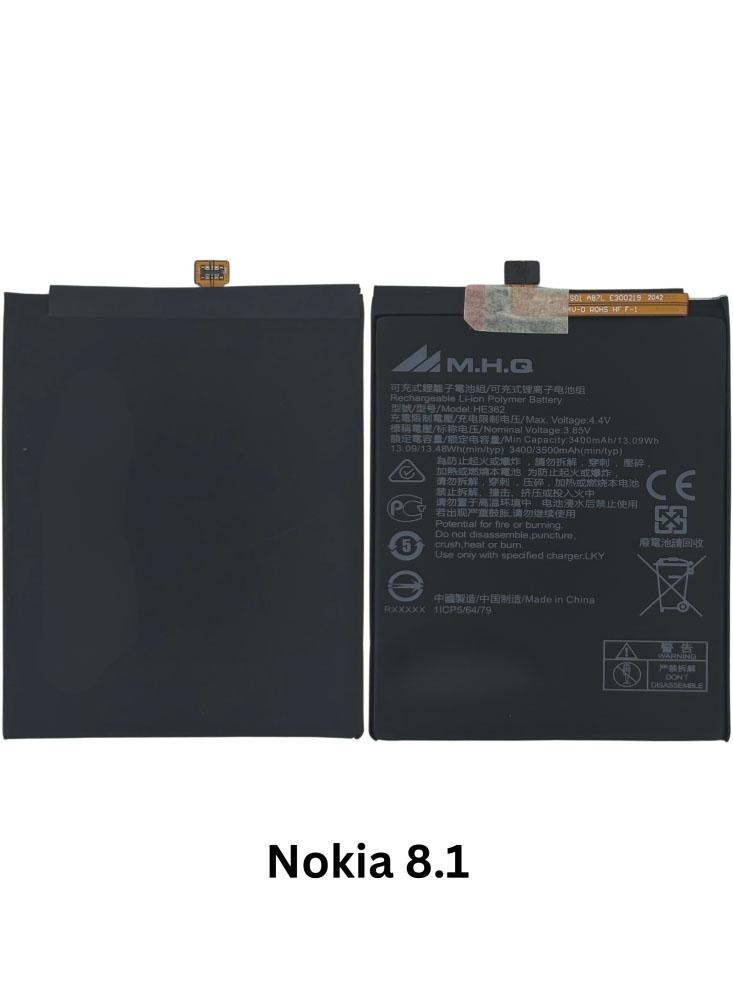 M.H.Q Nokia 8.1: TA-1119, TA-1121: HE355 BATTERY