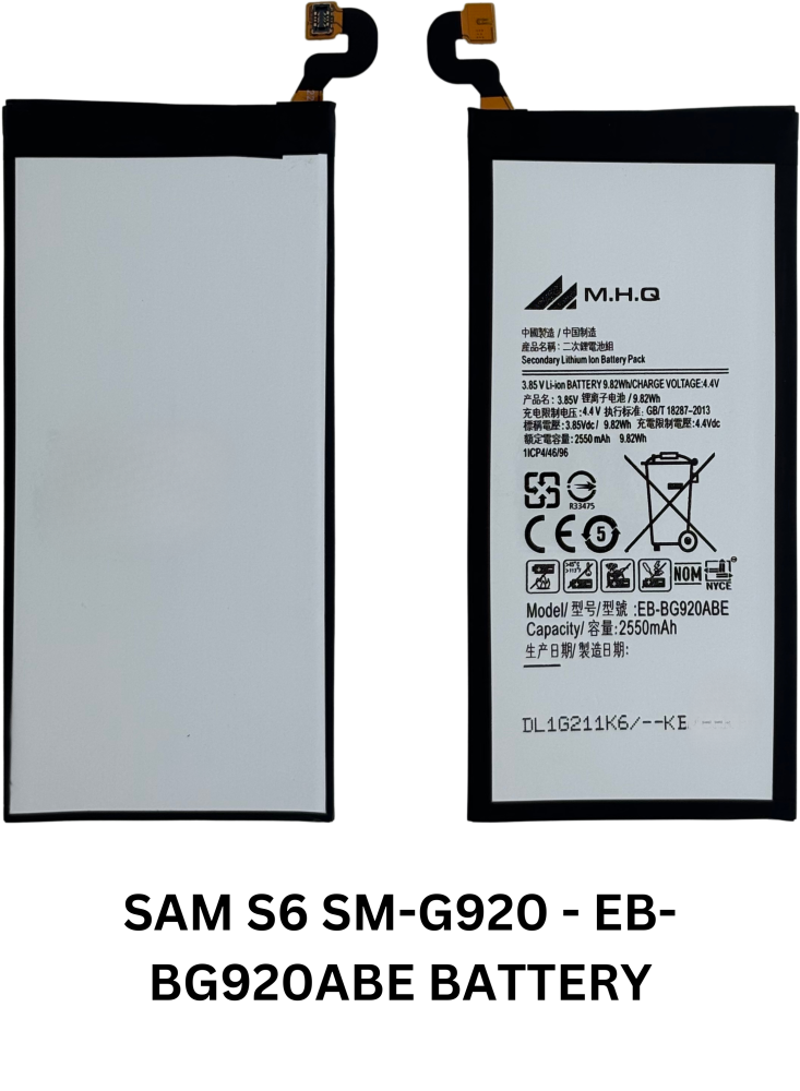 SAM S6 SM-G920 - EB-BG920ABE BATTERY بطارية