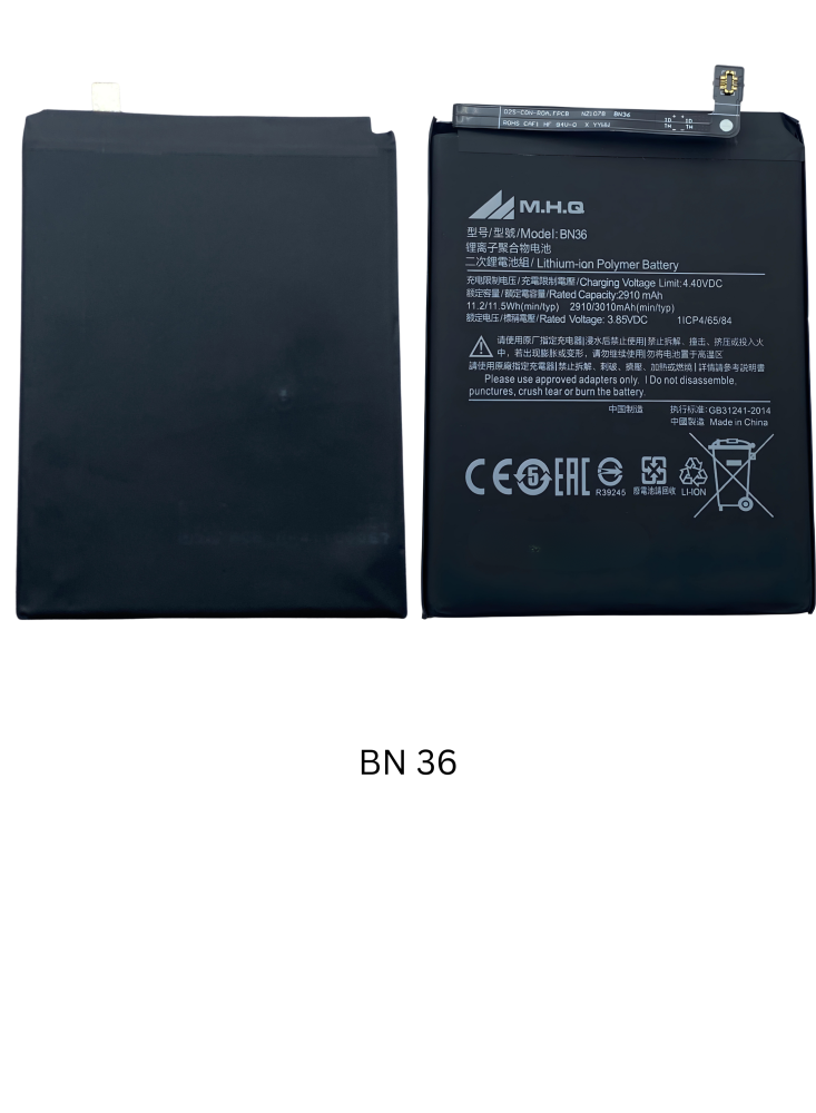 M.H.Q BN36 Redmi A2 (M1804C3CG) / 6X (M1804D2SG) BATTERY -بطارية
