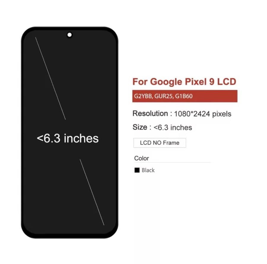 شاشة بكسل 9 Pixel