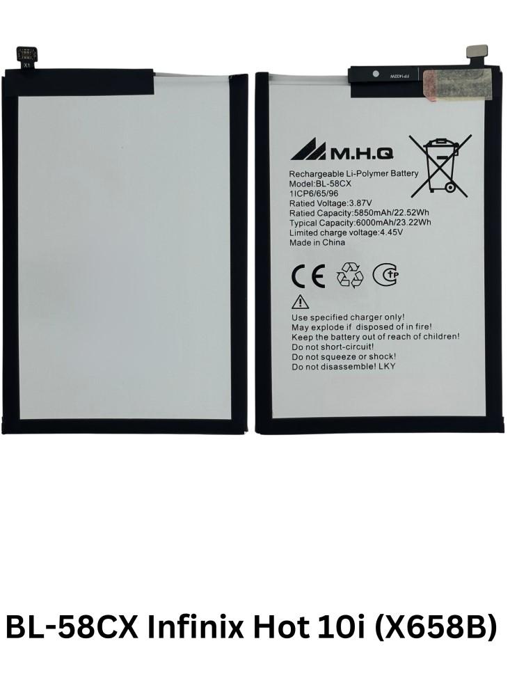 BATTERY BL-58CX Infinix Hot 10i (X658B) بطارية