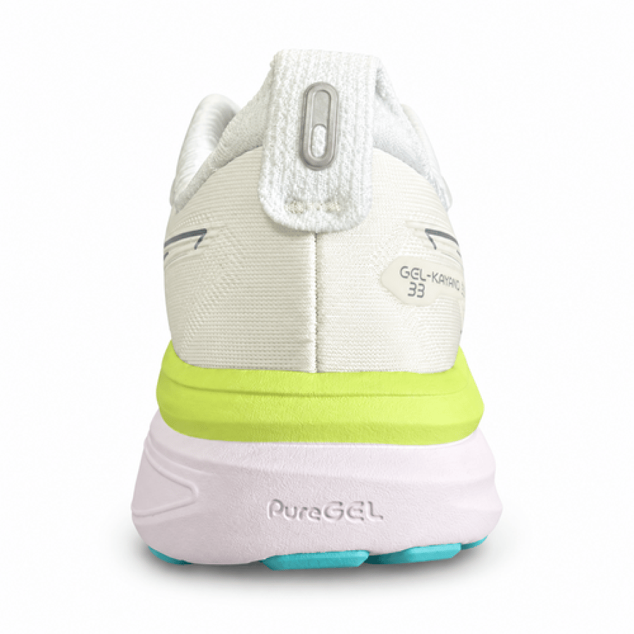 حذاء | ASICS GEL-KAYANO 33 White / Lime / Turquoise