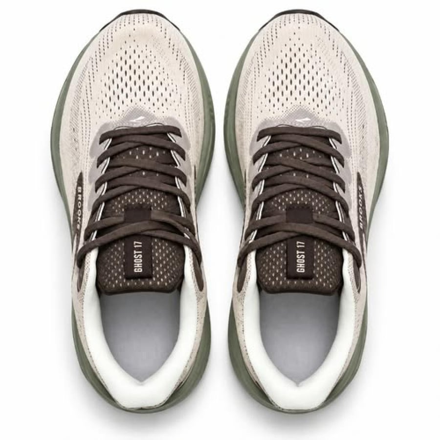 حذاء | Brooks Ghost 17 Beige / Olive Green