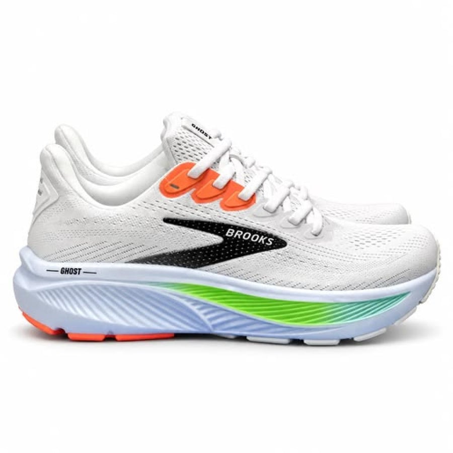 حذاء | Brooks Ghost 17 White / Beige