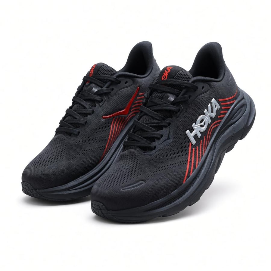 حذاء | HOKA Clifton 11 Black / Red