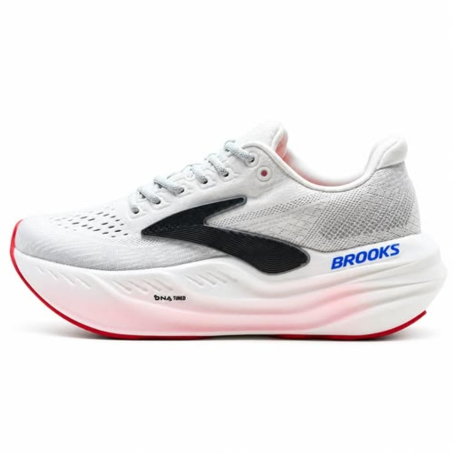 حذاء | Brooks Glycerin Max White / Black / Red