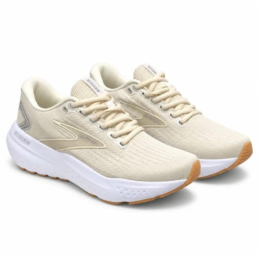 حذاء | Brooks Glycerin 21 Beige / White