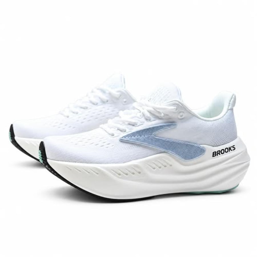 حذاء | Brooks Glycerin Max White / Light Blue