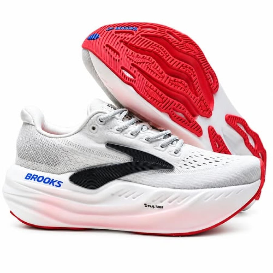 حذاء | Brooks Glycerin Max White / Black / Red