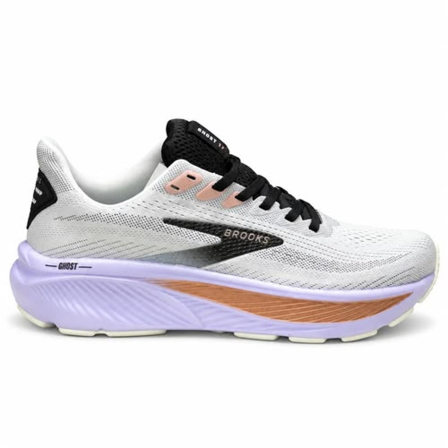 حذاء | Brooks Ghost 17 White / Lavender