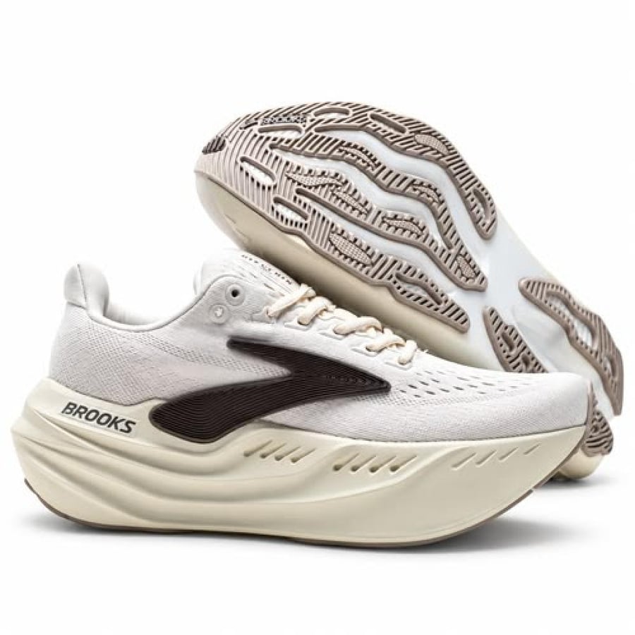 حذاء | Brooks Glycerin Max White / Brown