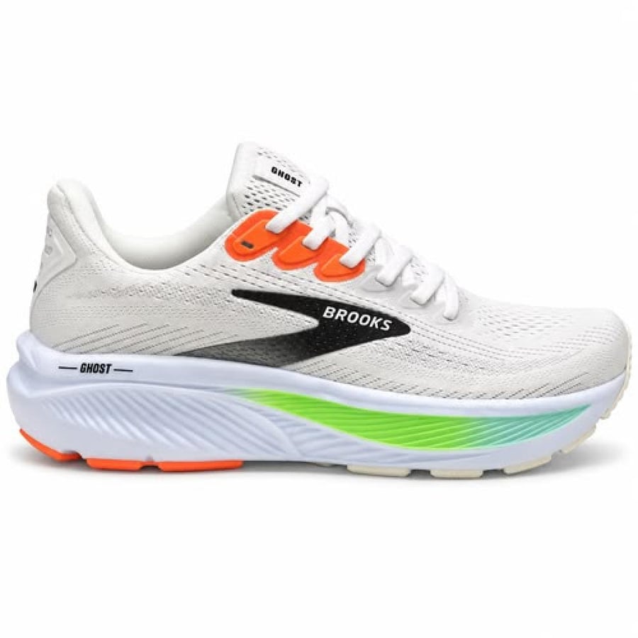 حذاء | Brooks Ghost 17 White / Beige