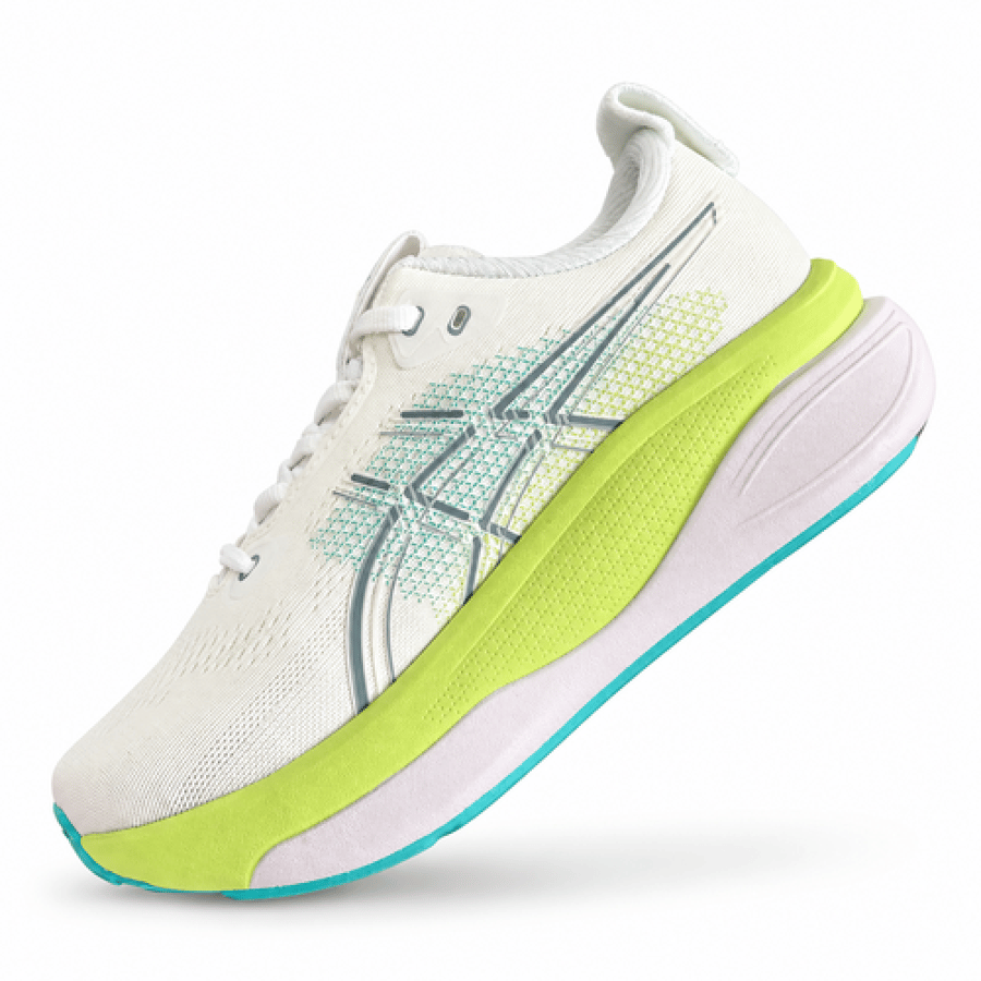 حذاء | ASICS GEL-KAYANO 33 White / Lime / Turquoise