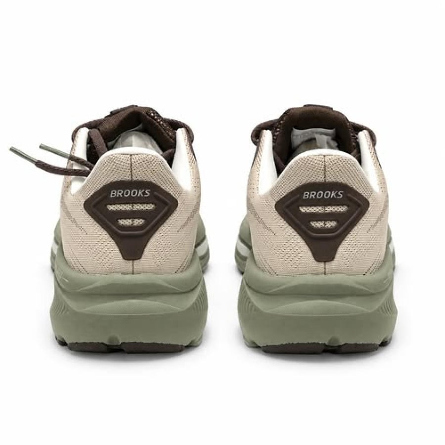 حذاء | Brooks Ghost 17 Beige / Olive Green