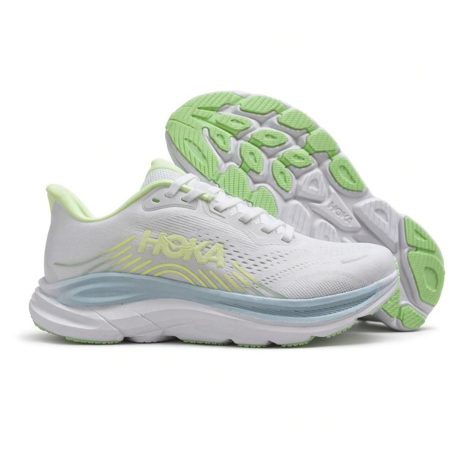 حذاء | HOKA Clifton 11 White / Lime