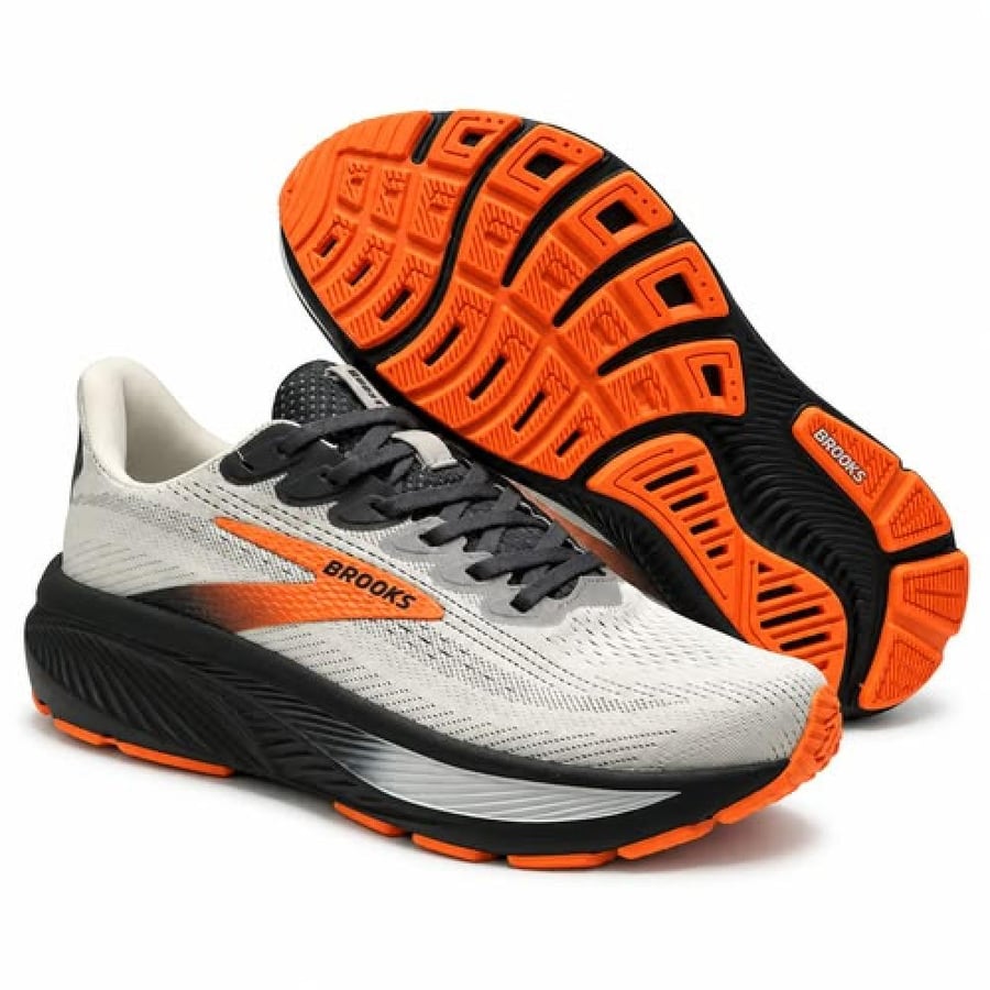 حذاء | Brooks Ghost 17 White / Orange