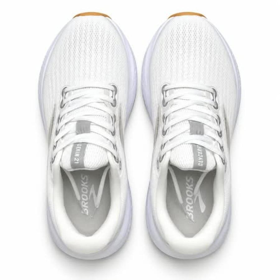 حذاء | Brooks Glycerin 21 White / Beige