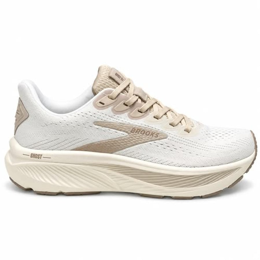 حذاء | Brooks Ghost 17 White / Beige