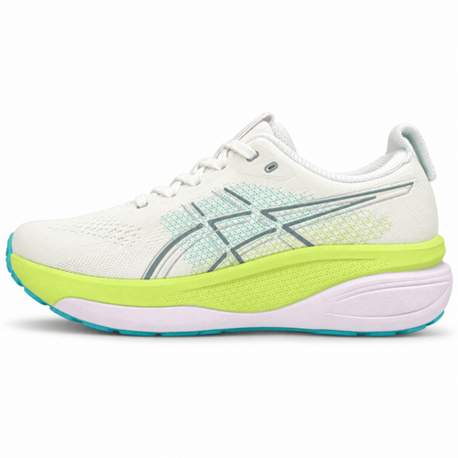 حذاء | ASICS GEL-KAYANO 33 White / Lime / Turquoise