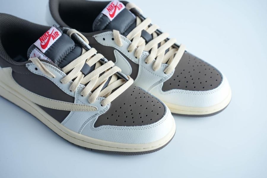 حذاء | Nike Jordan Low Brown Off White Red