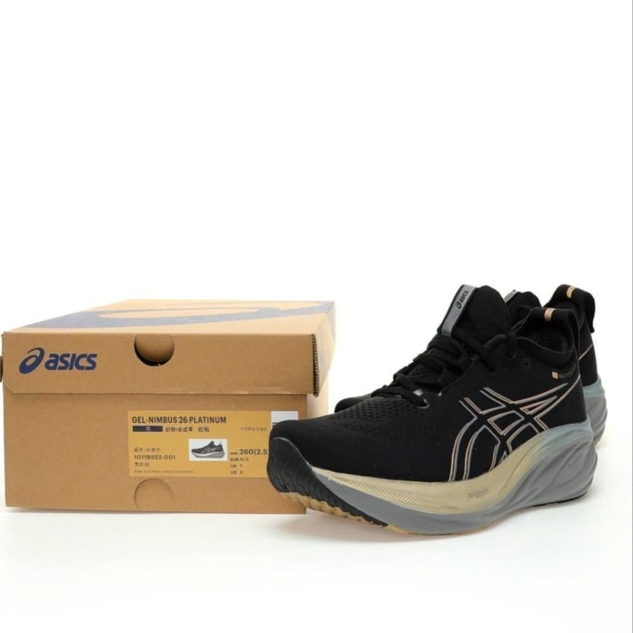 حذاء | ASICS GEL-NIMBUS 26 Platinum Black Cream