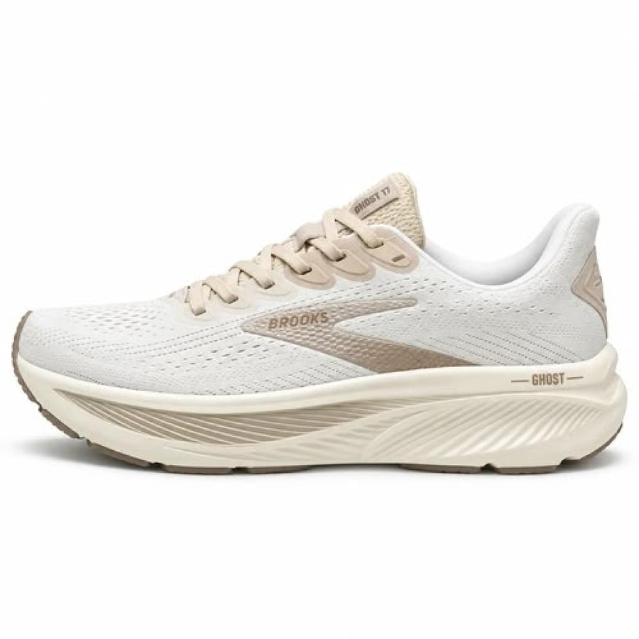 حذاء | Brooks Ghost 17 White / Beige
