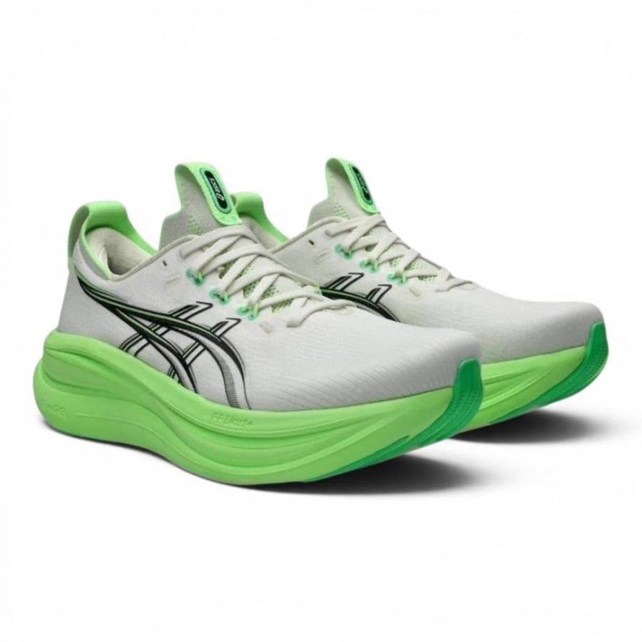 حذاء | ASICS GEL-NIMBUS 28 White Lime Green