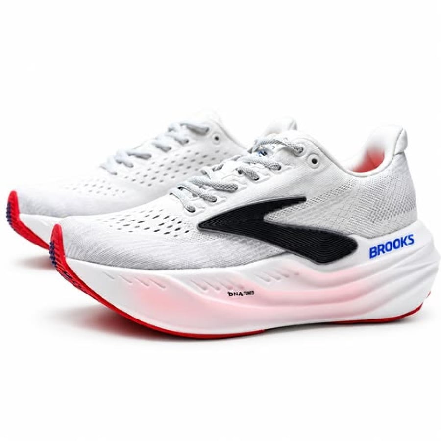 حذاء | Brooks Glycerin Max White / Black / Red