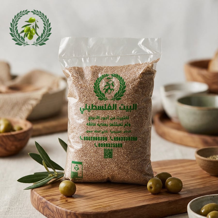 برغل احمر ناعم 800 غم