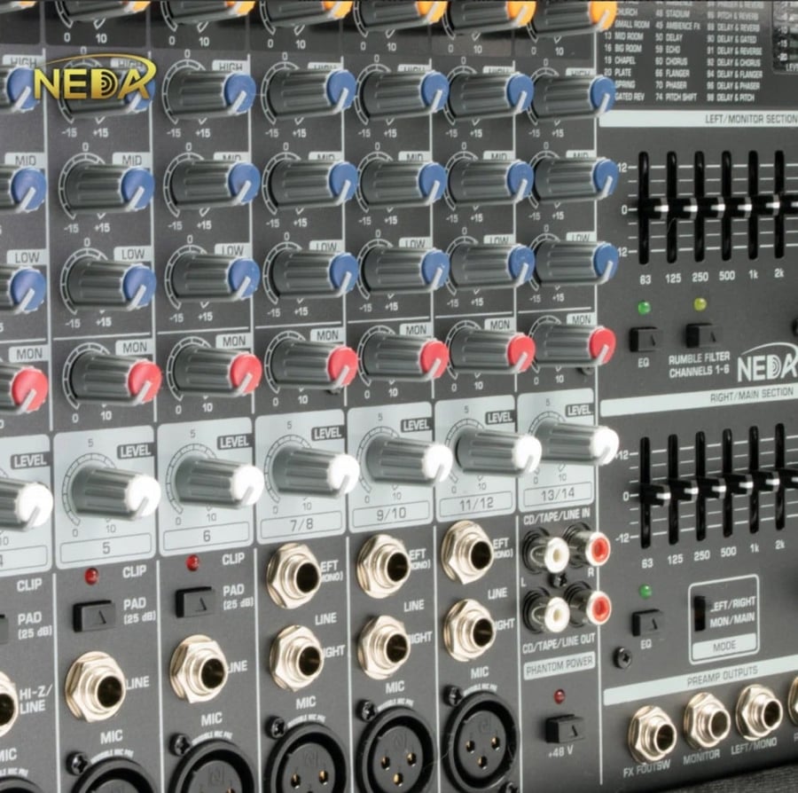جهاز مكسر نداء بي ام بي 2000 - MIXER Nedaa pmp2000
