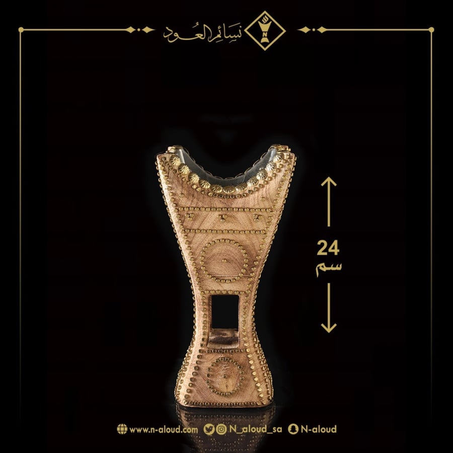 مبخرة حائلية خشبي ترابي